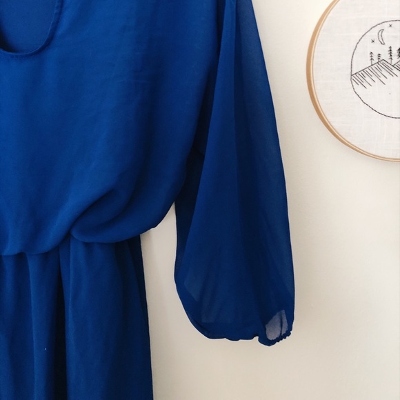 Cobalt Blue Dress Size XS from Express - Picture 5 of 5